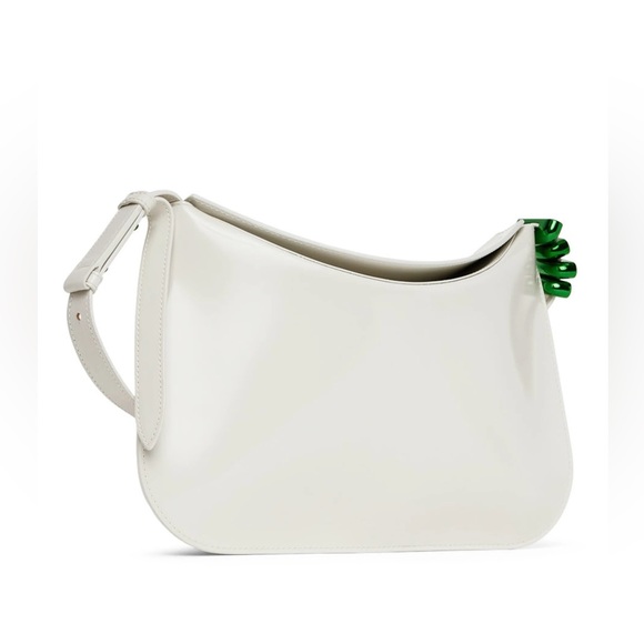 Bottega veneta white flap shoulder bag - Picture 6 of 12
